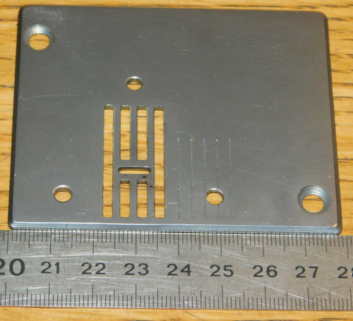 Cache plaque aiguille machine - plaque,